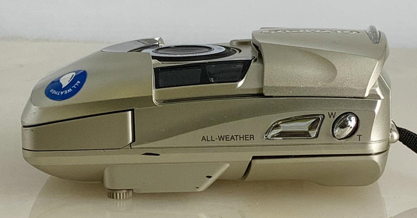 Olympus µ [Mju:] - III Zoom 120 Compact 35mm Film Point & Shoot Camera Silver906