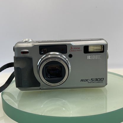 Ricoh RDC-5300 2.3MP Compact Digital Camera Silver Tested #2421