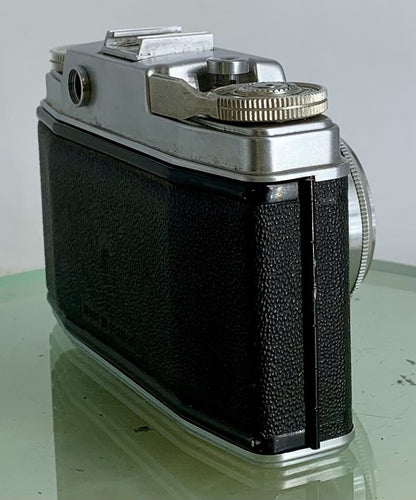 Vintage Agfa Super Silette 35MM Camera With A Potar 1:3.5 45mm Lens + Case - 3033
