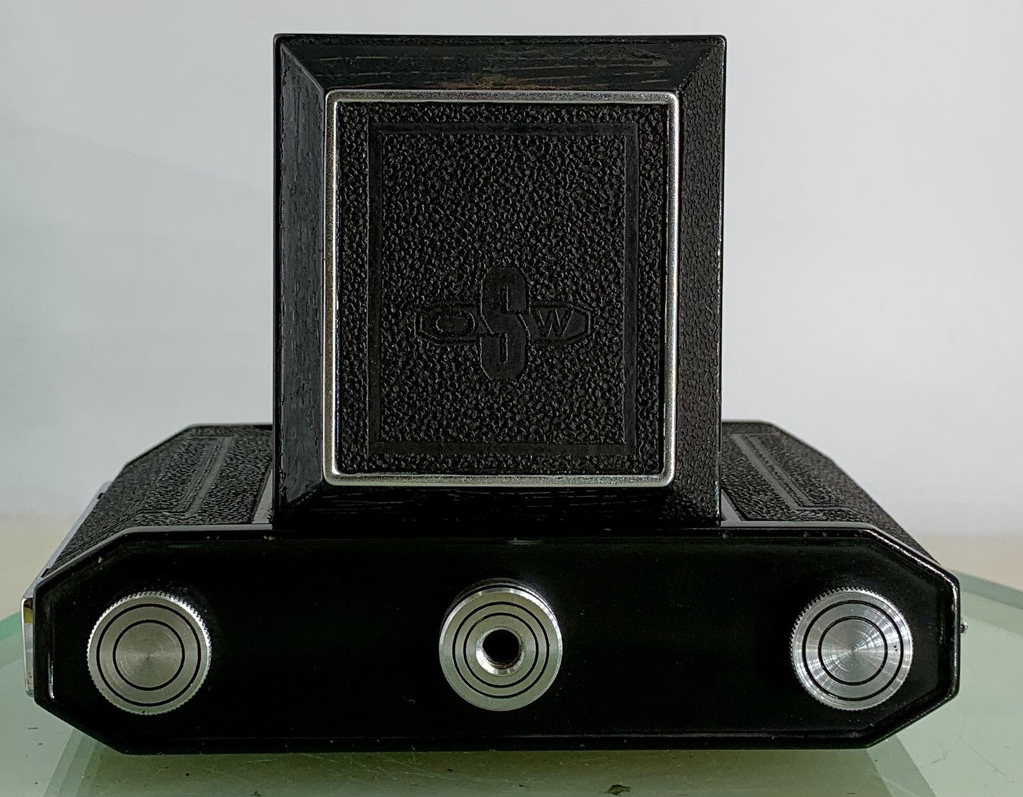 Vintage Apollo 120 WESTER Anastigmat 1:3.5 F=7.5cm Folding Camera + Case - 3178
