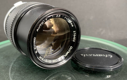 {SERVICED}Olympus 1:3.5 f/135mm OM-System Zuiko Auto-T SLR Lens Working Great#10