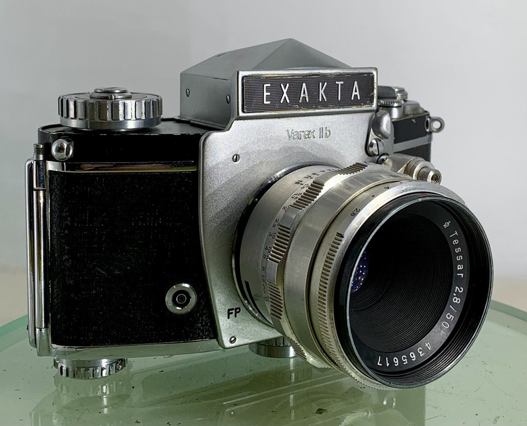 Exakta Varex II B 35mm Camera Carl Zeiss Jena Tessar 2,8 50mm  - Tested #310