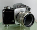 Exakta Varex II B 35mm Camera Carl Zeiss Jena Tessar 2,8 50mm  - Tested #310