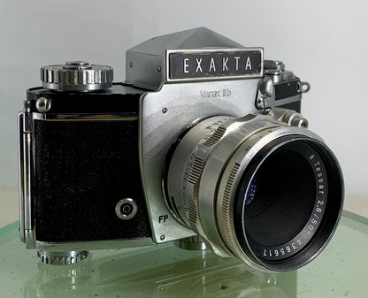 Exakta Varex II B 35mm Camera Carl Zeiss Jena Tessar 2,8 50mm  - Tested #310