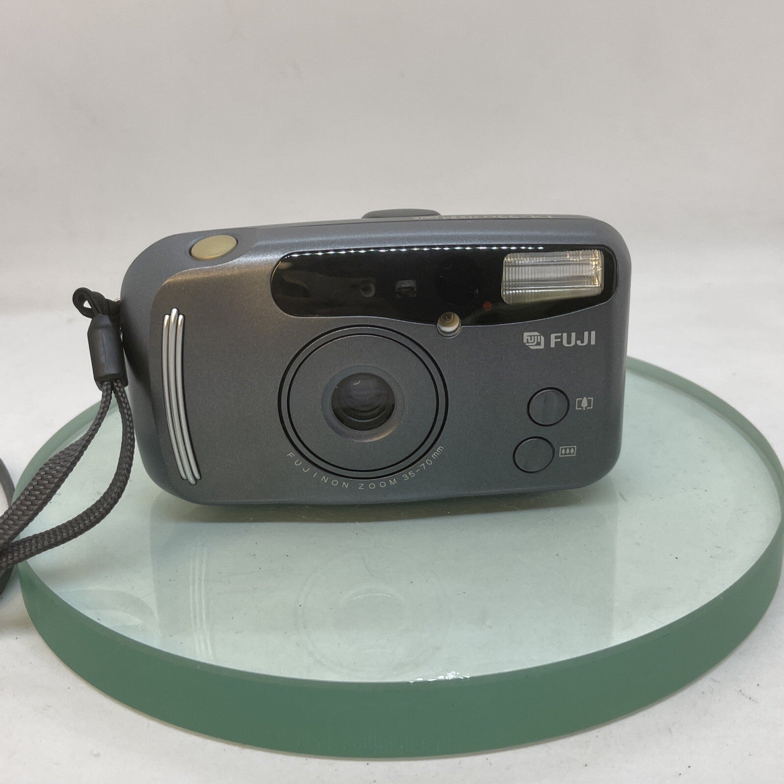 Rare fuji dl-550 zoom date Camera, Tested, Cased, Instructions+++ #5533