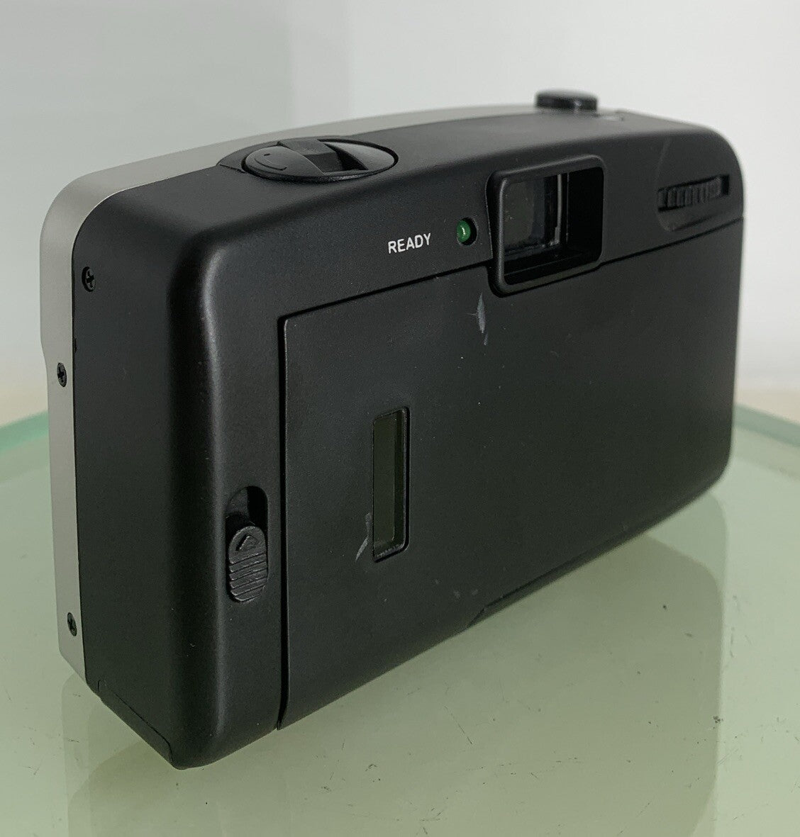 LECLIC BY CONCORD LC17 BV FLASH SILVER COMPACT FILM CAMERA TESTED - 6034