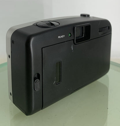 LECLIC BY CONCORD LC17 BV FLASH SILVER COMPACT FILM CAMERA TESTED - 6034