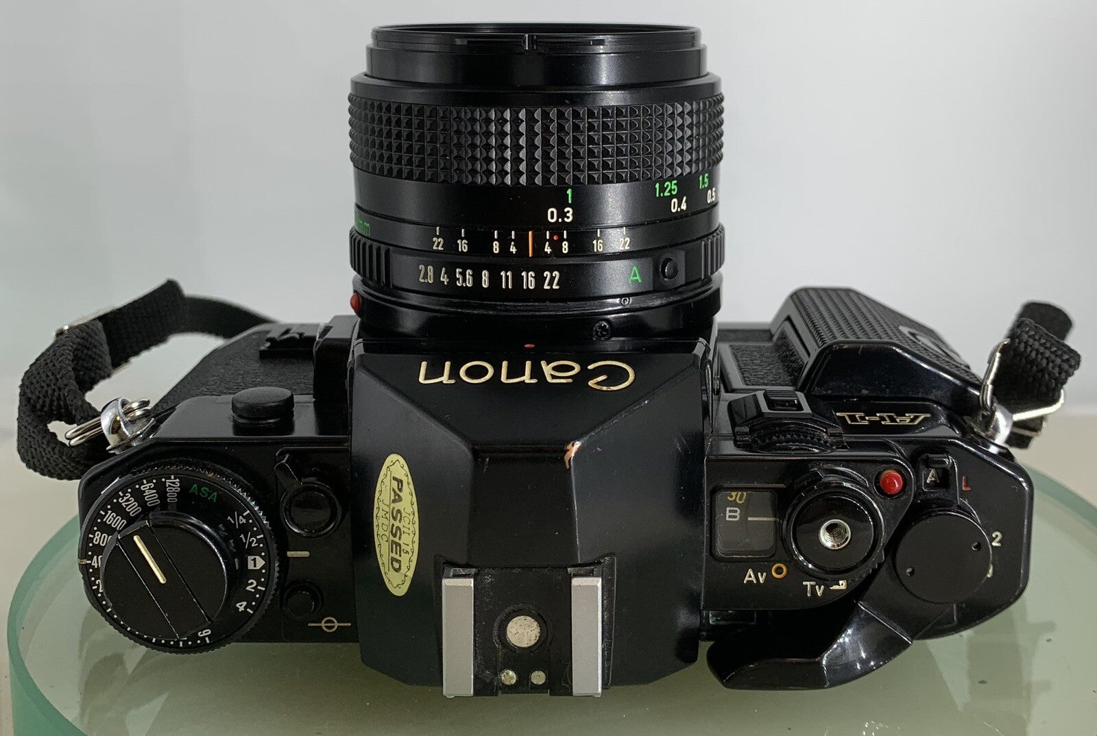BEAUTIFUL Canon A-1 35mm SLR Camera Body+ FD 50mm f/1.8 FULLY WORKING #2197