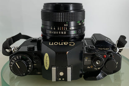 BEAUTIFUL Canon A-1 35mm SLR Camera Body+ FD 50mm f/1.8 FULLY WORKING #2197