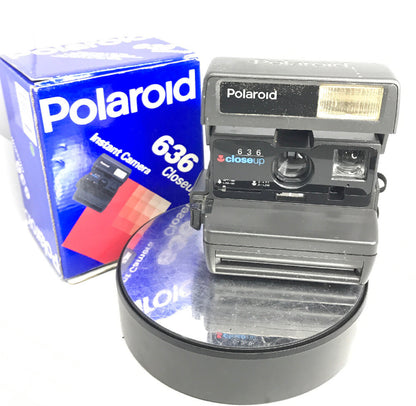 Polaroid 636 Close Up Instant Camera In Good Condition , Boxed , Great /1090