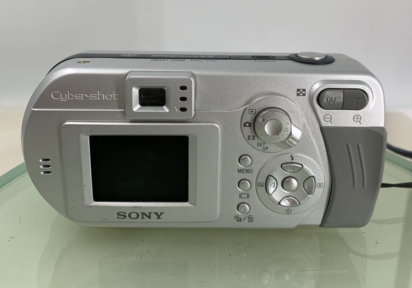 Digital Sony Cyber-Shot DSC-P52 3.2 megapixels SILVER Vintage - TESTED - 8324