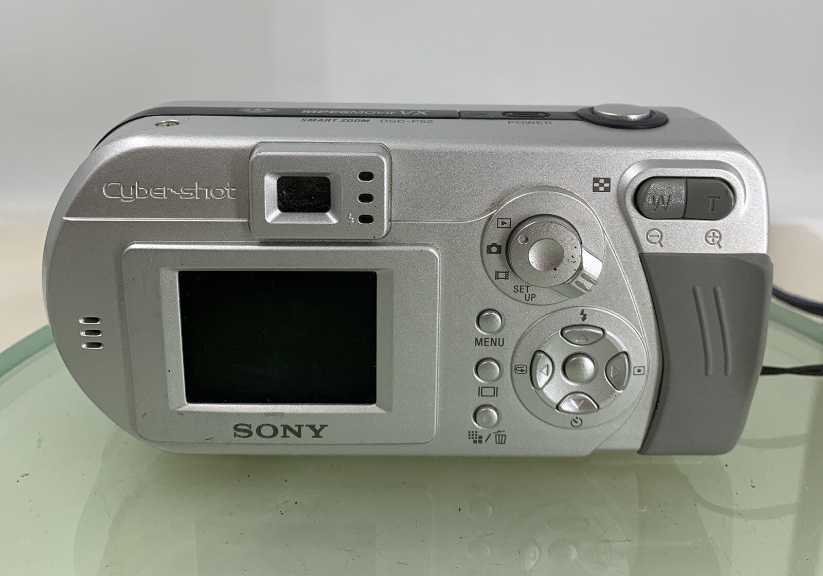 Digital Sony Cyber-Shot DSC-P52 3.2 megapixels SILVER Vintage - TESTED - 8324