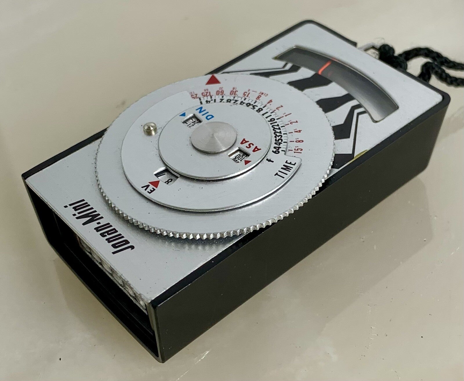 Vintage Jonan Mini Exposure Light Meter With Case + Good Condition - 5423