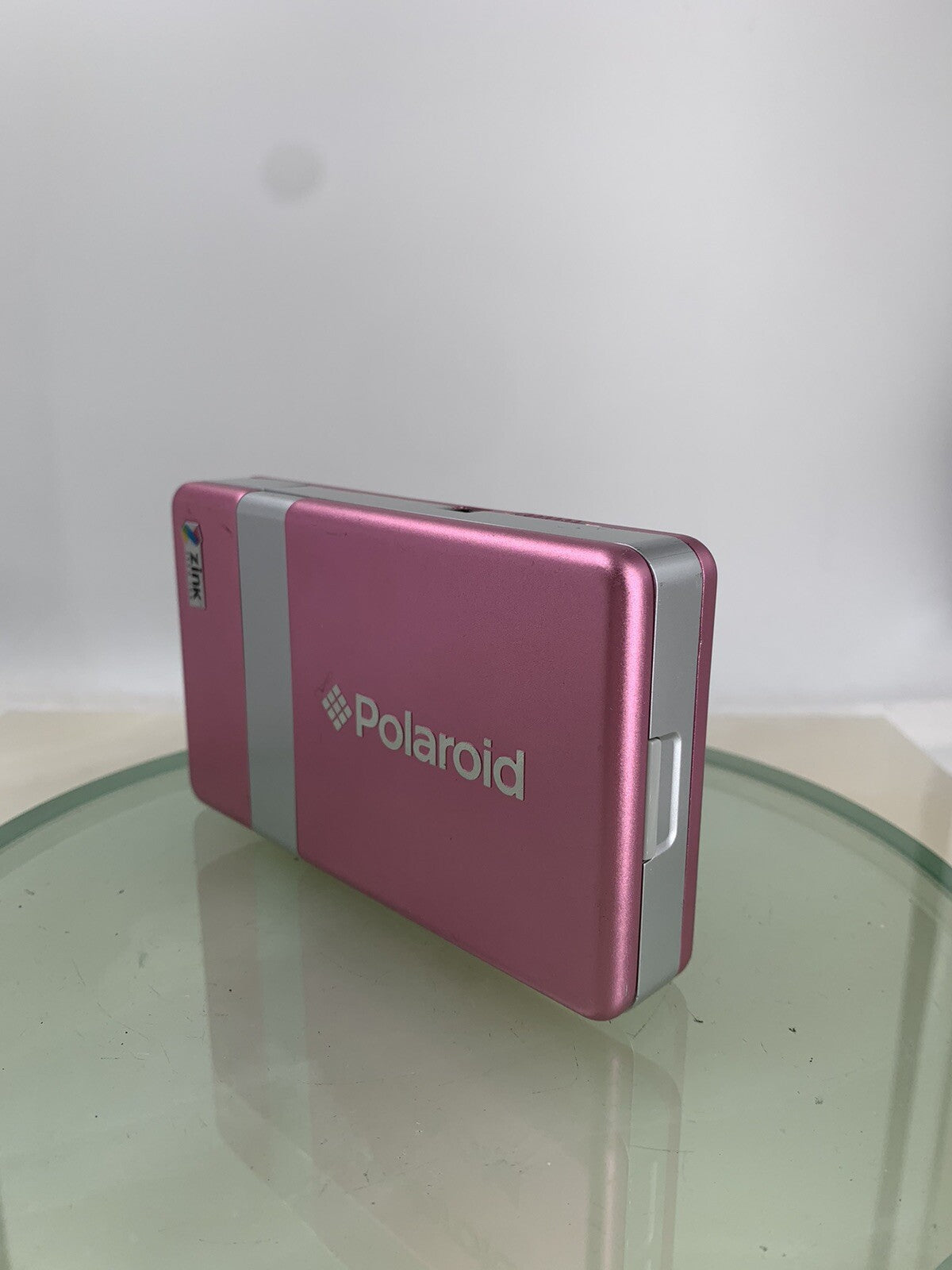Polaroid Zip Digital Instant Photo ZINK Printer Portable PINK TESTED - 3923