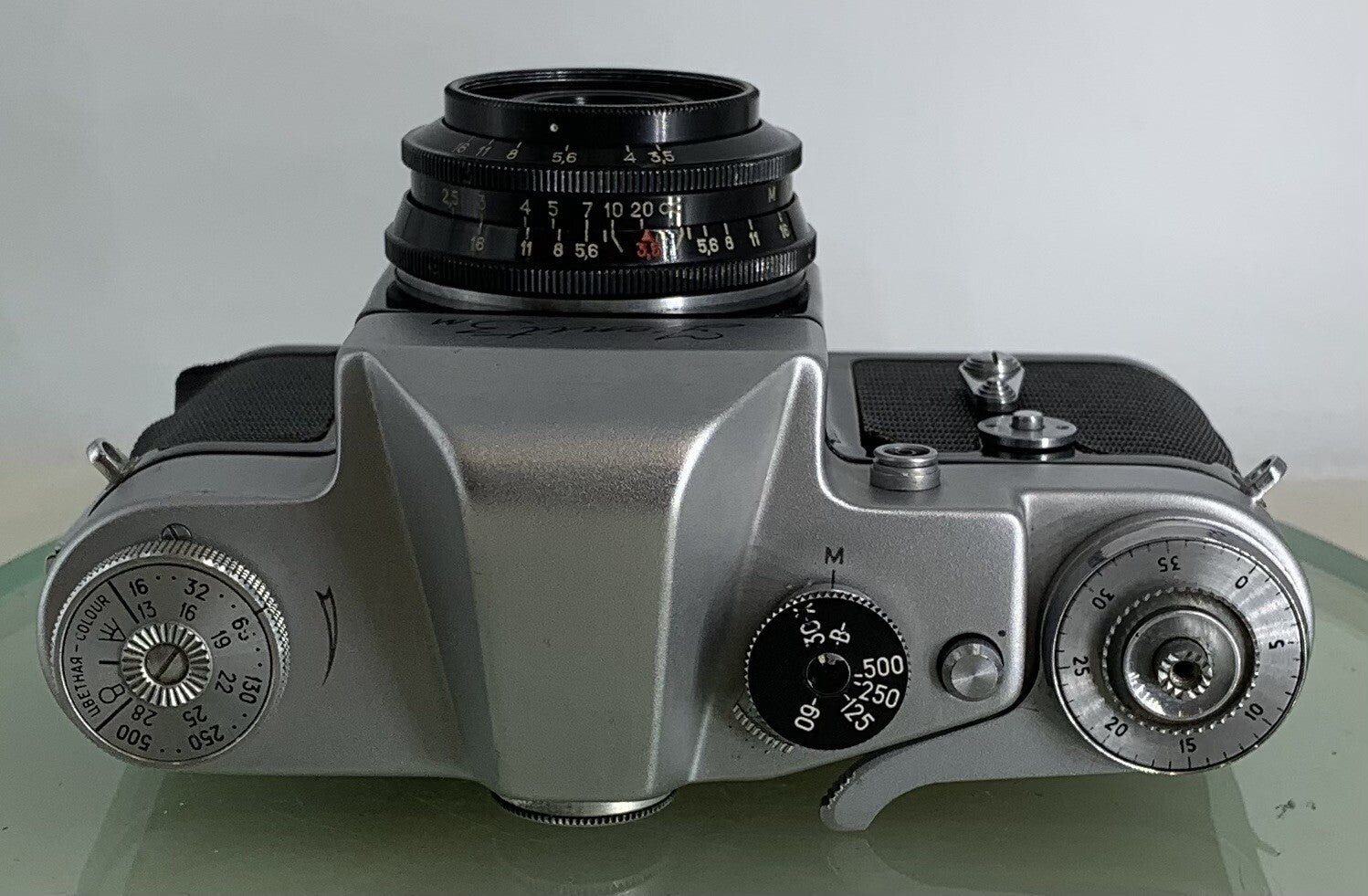USSR Vintage Film Rangefinder Camera ZENITH 3M & INDUSTAR 50 F/3.5. M39 Mount1528