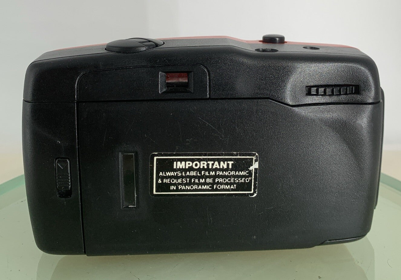 Panorama Wide Pic Focus Free Vintage Photographic Camera RED TESTED - 5415