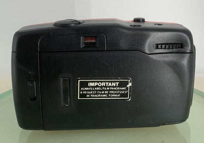 Panorama Wide Pic Focus Free Vintage Photographic Camera RED TESTED - 5415