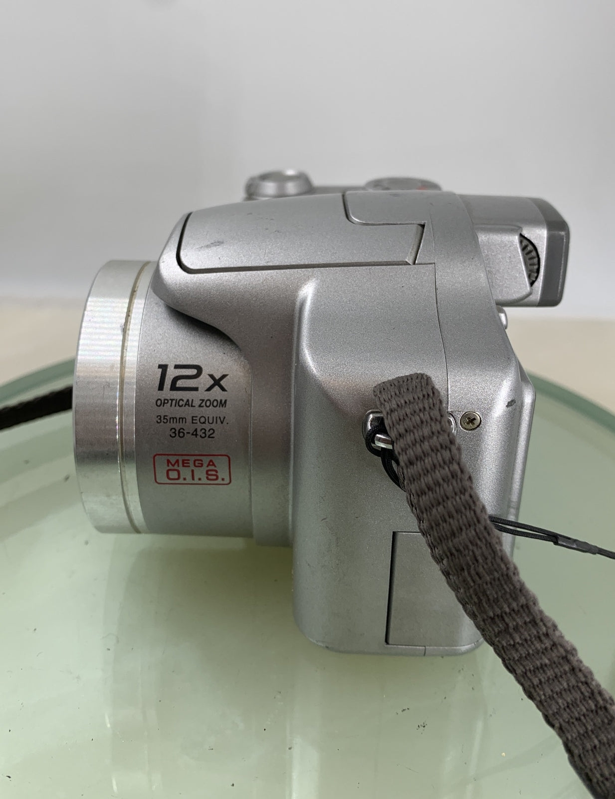 Panasonic Lumix DMC-FZ7 Digital Camera & CHARGER 12x Zoom Silver, TESTED - 9522