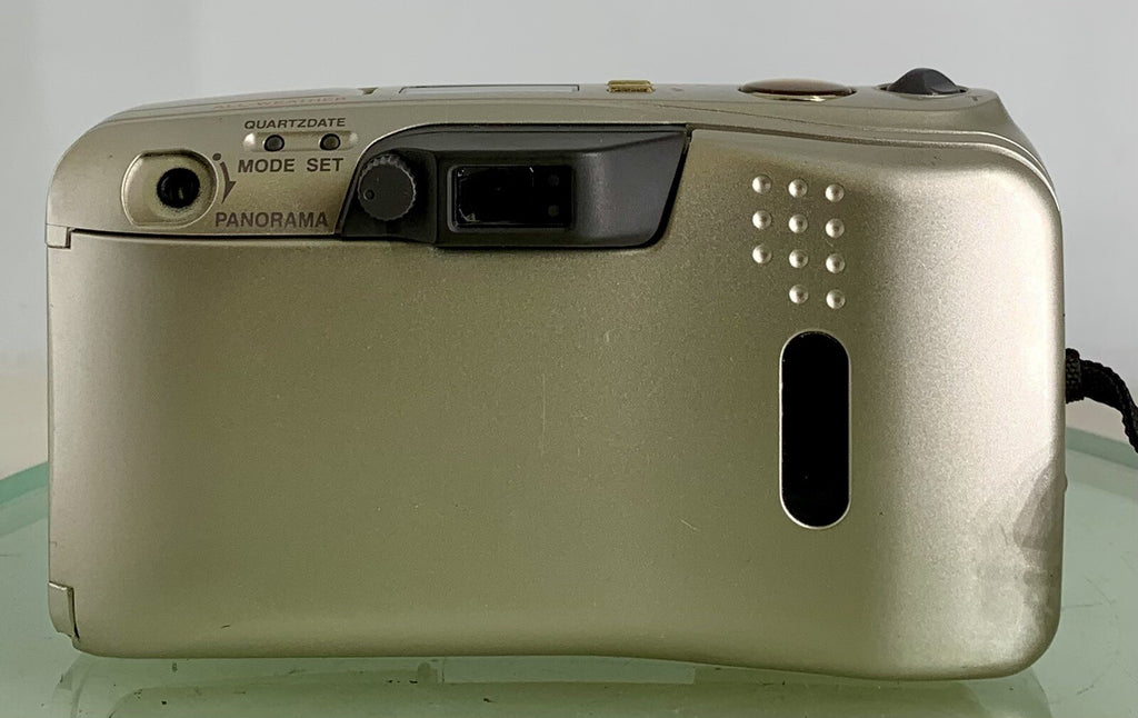 Olympus μ Mju Zoom 140 Deluxe Point & Shoot Film Camera 38-140mm+Case+TESTED-3044