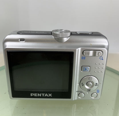 Pentax Optio E20 6mp Digital Film Camera With Case & 1.0GB SD Card Tested - 5924