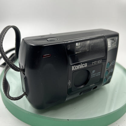 Konica MT-100 Point & Shoot 35mm Film Camera  - VGC - TESTED # 4417