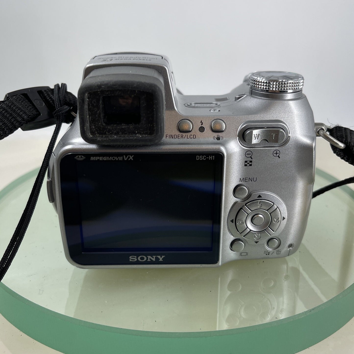 SONY CYBERSHOT DSC-H1  Compact Bridge Digital Camera 5.1 MP - Tested #5863