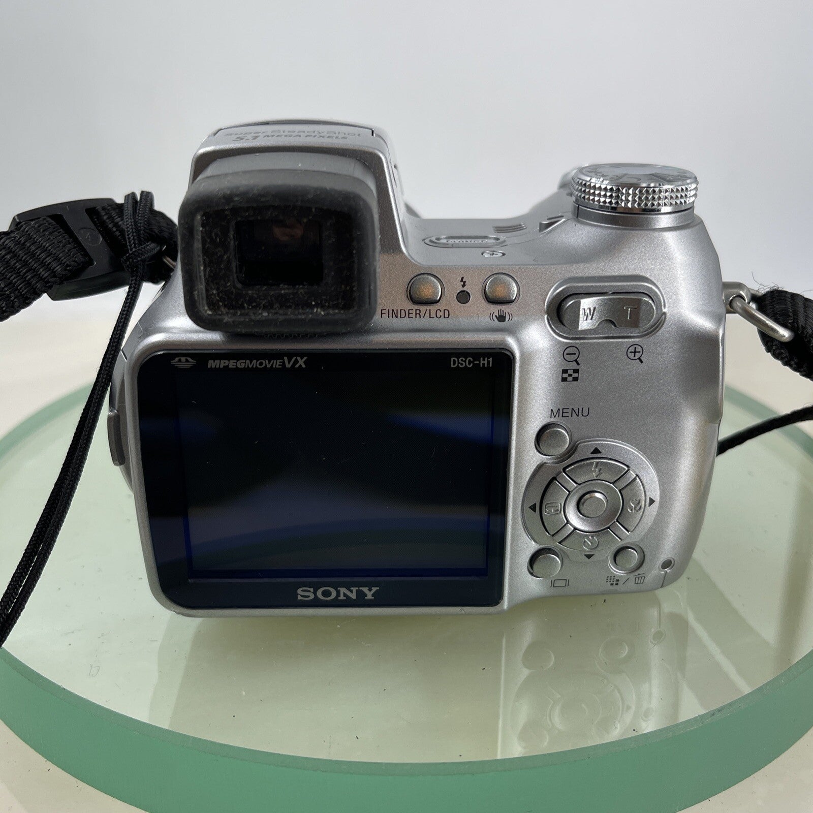 SONY CYBERSHOT DSC-H1  Compact Bridge Digital Camera 5.1 MP - Tested #5863