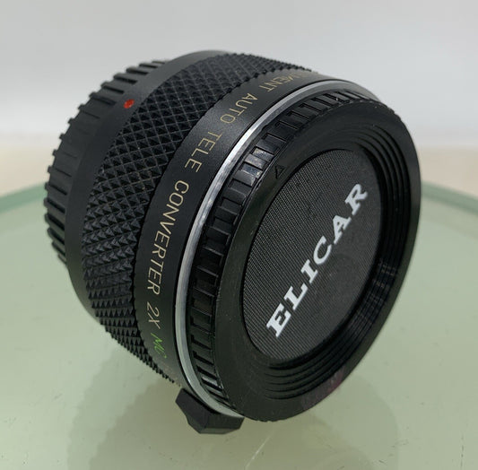 ELICAR MC7 AUTO Teleconverter BLACK LENS FOR CAMERA PERFECTLY TESTED - 4680