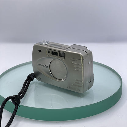 Rare Minolta Vectis 300, Stainless Steel APS Film Camera #6892