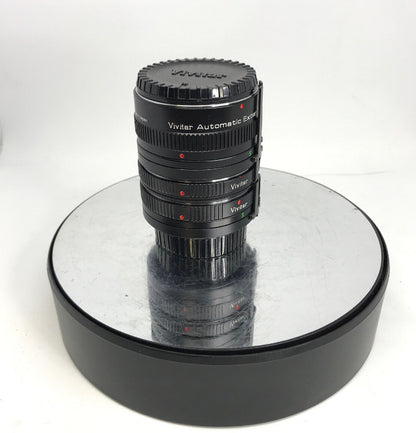 Minolta MD Fit Vivitar Automatic Extension Tube 12mm 20mm 36mm AT-5 + Case#9841
