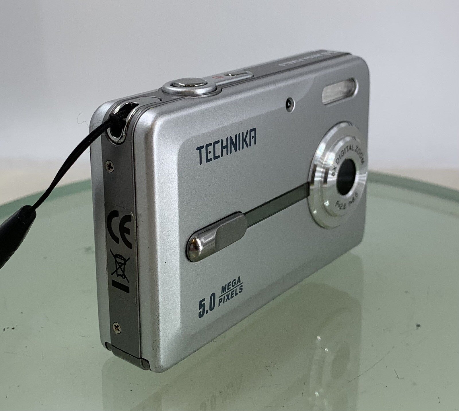 Technika JA550KS 5.0MP Compact Digital Camera SILVER + WIRE TESTED - 9742