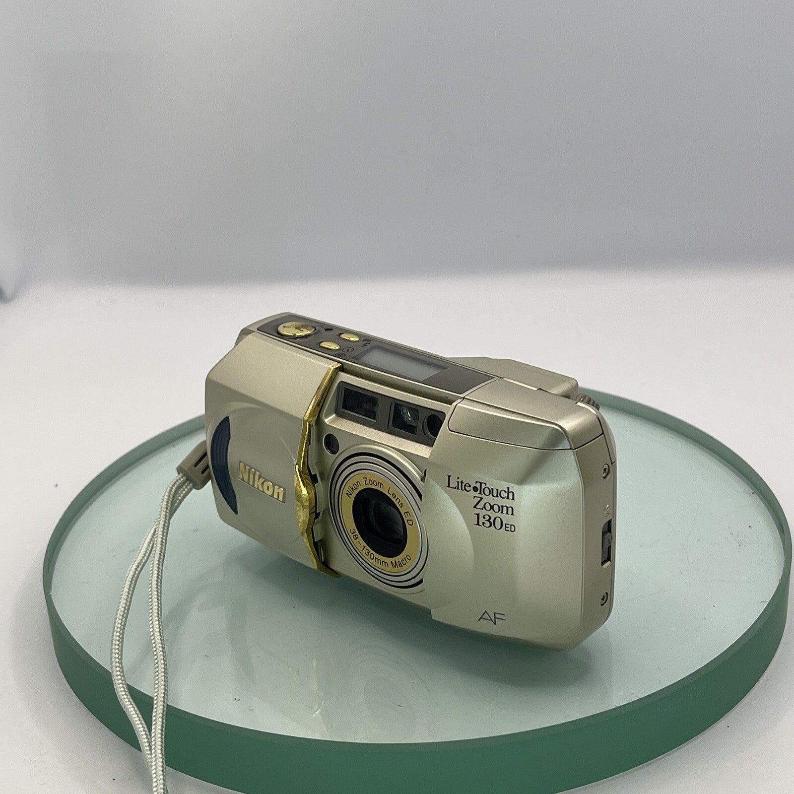 Nikon LiteTouch Zoom 130ED 38-130mm ED AF 35mm Film Camera Tested, Cased VGC#392