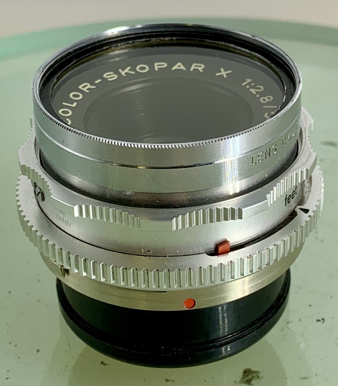 VOIGTLANDER f2.8 50mm COLOR-SKOPAR X LENS for BESSAMATIC & ULTRAMATIC -  #380