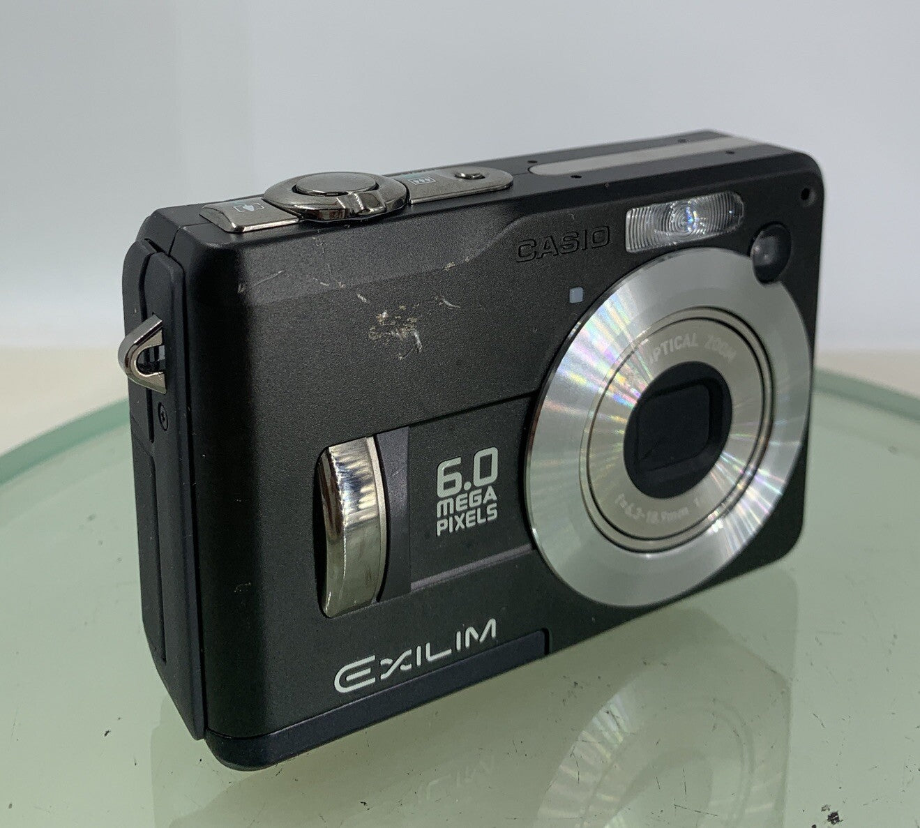 Casio Exilim EX-Z110 6MP COMPACT DIGITAL CAMERA NO CHARGER BLACK - TESTED - 2820