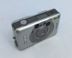 Canon IXUS L1 APS compact film camera in silver. + original case,FULLY TESTED3191