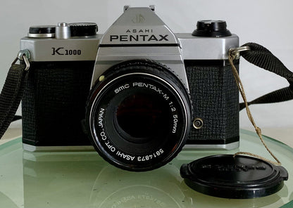 Pentax K1000 35mm SLR Film Camera+SMC Pentax-M 50mm F2 Lens TESTED METER WORK1601