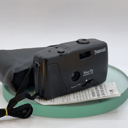 VINTAGE PANORAMA, PANORAMIC WIDE PIC 35MM CAMERA POINT AND SHOOT GREAT,manual6230