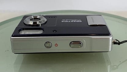 Praktica DC Slim 315 3.1MP Compact Digital Camera BLUE+COVER+WIRE TESTED - 8696