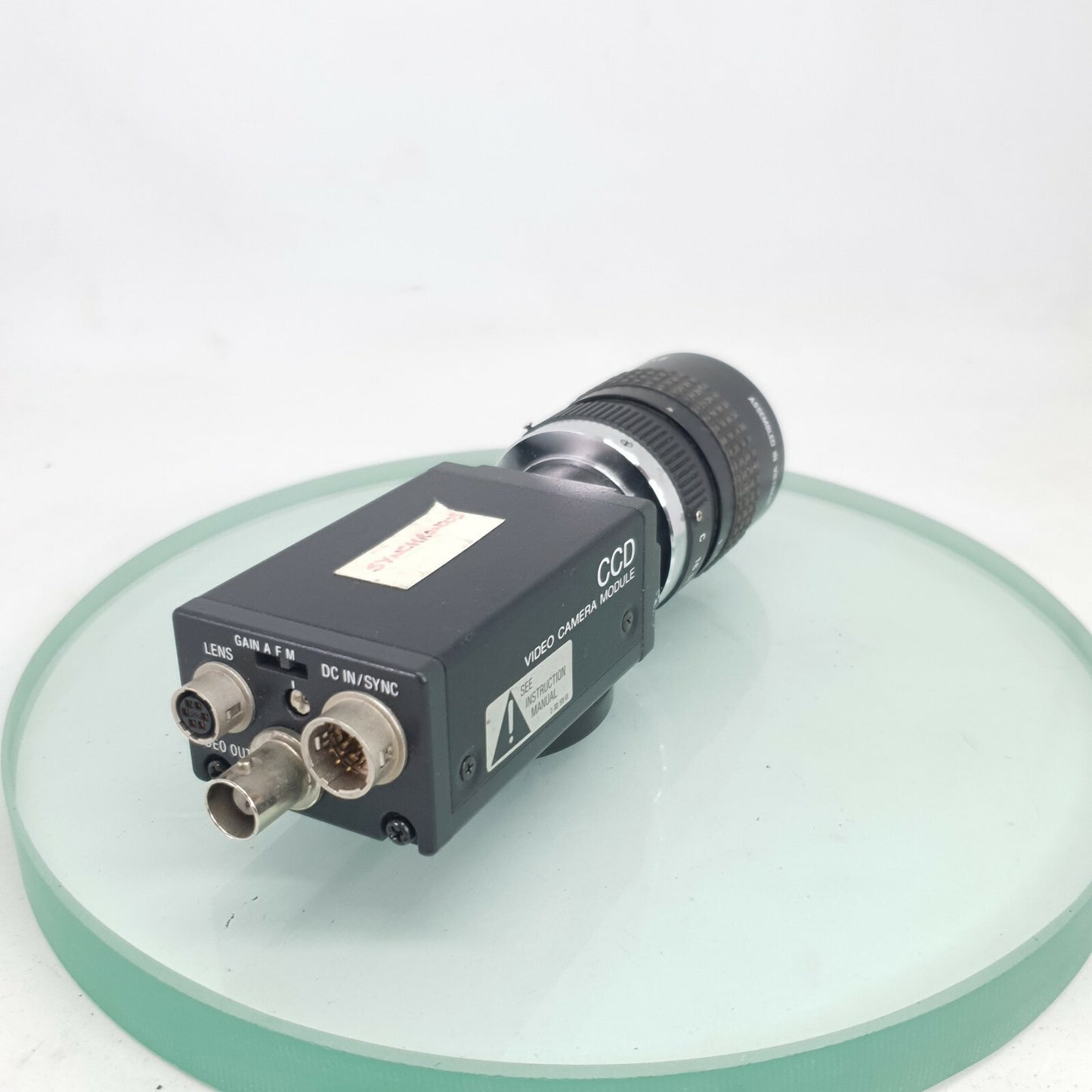 Used Sony XC-75CE Ccd Camera Vision System Tested + Pentax 50mm 1.8 #9221