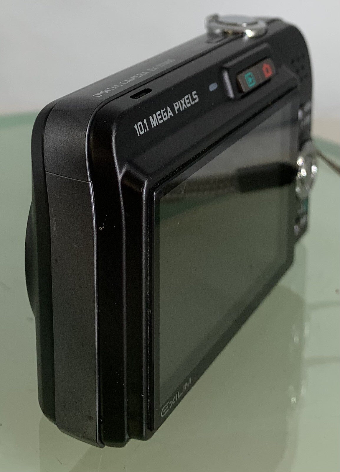 Casio Exilim EX-Z1080 10.1 MP Digital Camera BLACK +CASE+ CHARGER + TESTED - 5344