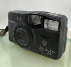 FUJIFILM DL-270 ZOOM SUPER Panorama 35mm Film Camera With COVER TESTED - 9961