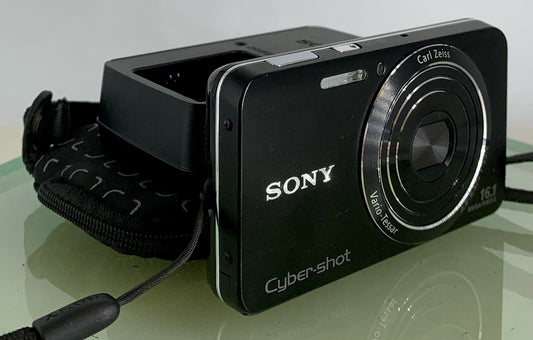 Sony Cybershot DSC-W630 16.1MP 5x Zoom DIGITAL CAMERA+BAG+CHARGER+TESTED-3690