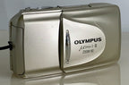 Olympus mju ii Zoom 80 35mm Ultra Compact Camera Beige All Weather  Working #820