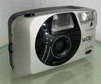 LECLIC BY CONCORD LC17 BV FLASH SILVER COMPACT FILM CAMERA TESTED - 6030