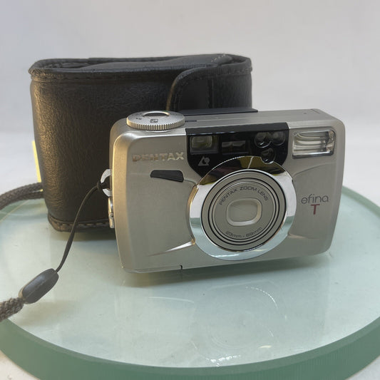 PENTAX EFINA T APS FILM CAMERA~23-69M LENS~QUARTZ DATE~PANORAMA~SELF TIMER #3990