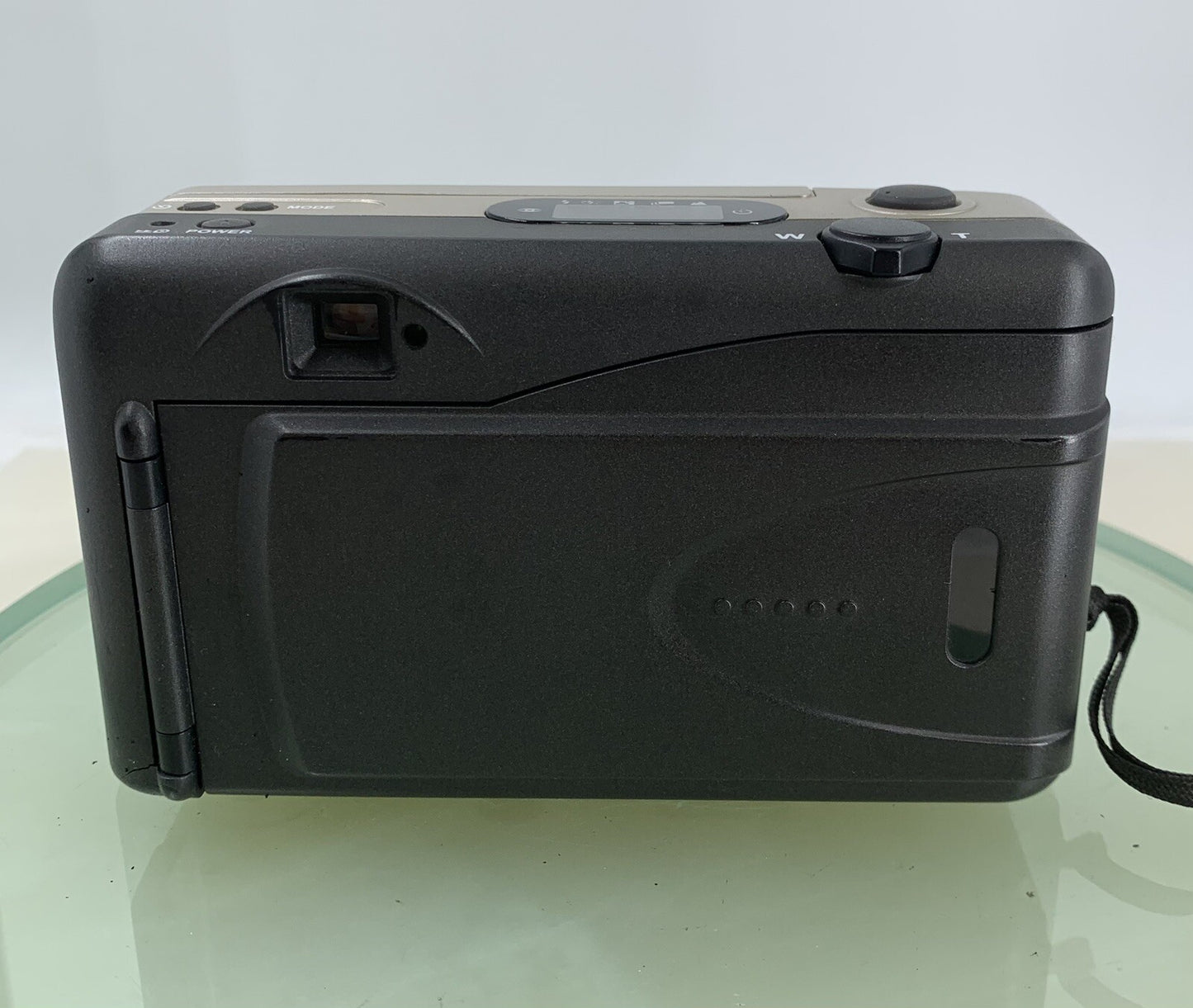 PRETEC KH70 ZOOM AF POINT AND SHOOT FILM CAMERA SILVER WITH COVER TESTED - 8334