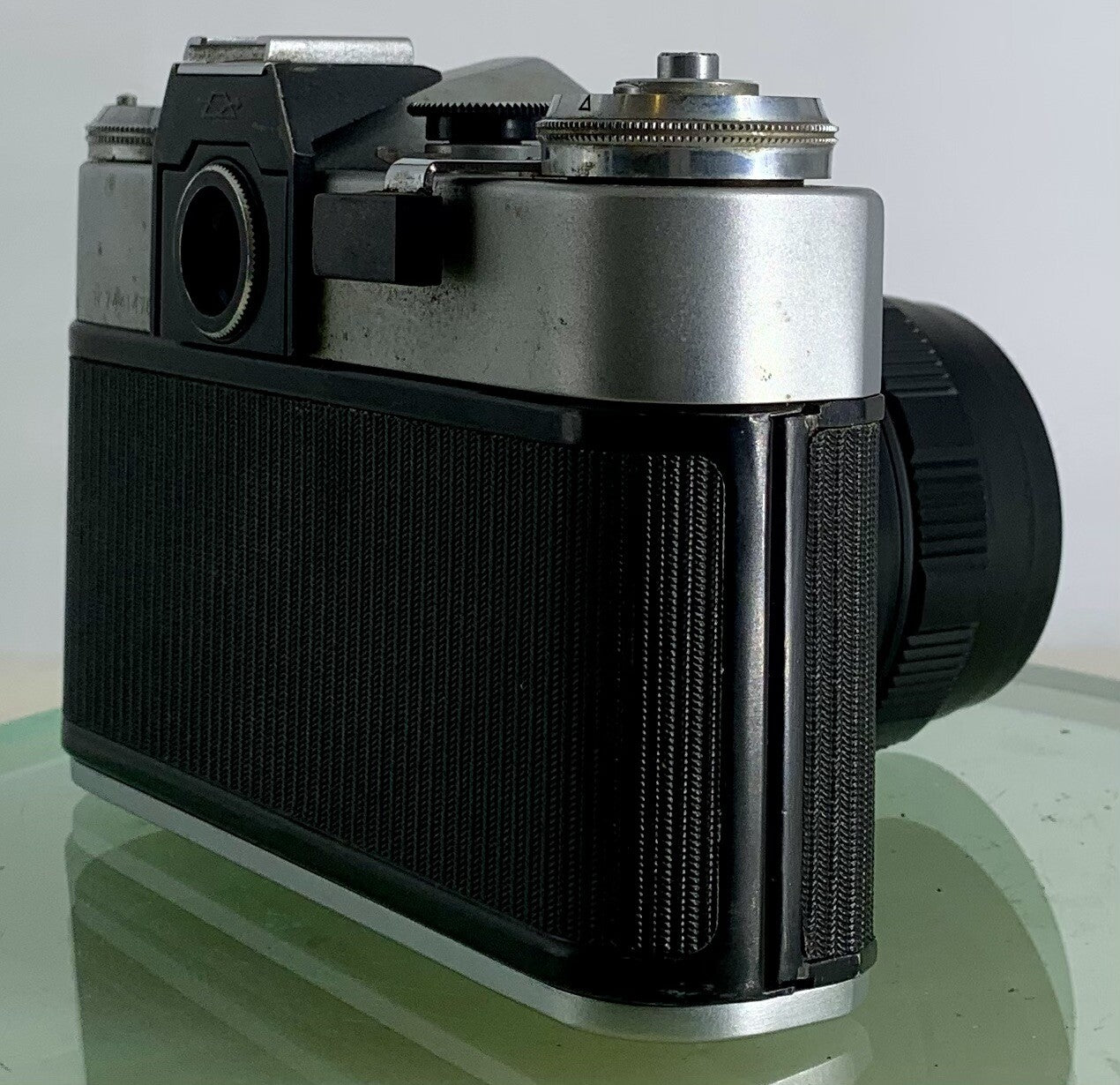 Very Rare ZENIT E POINT AND SHOOT FILM CAMERA+HELIOS-44M-4 LENS+SILVER+TESTED3