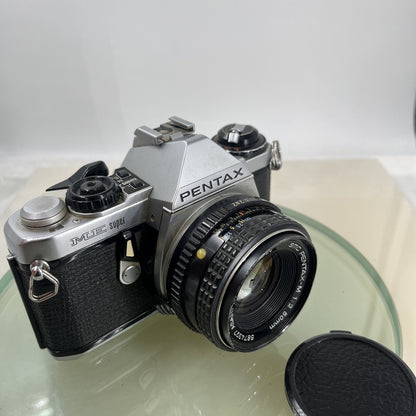 Pentax ME Super 35mm SLR Film camera + Pentax-M  50mm f2LENS  - TESTED  7478