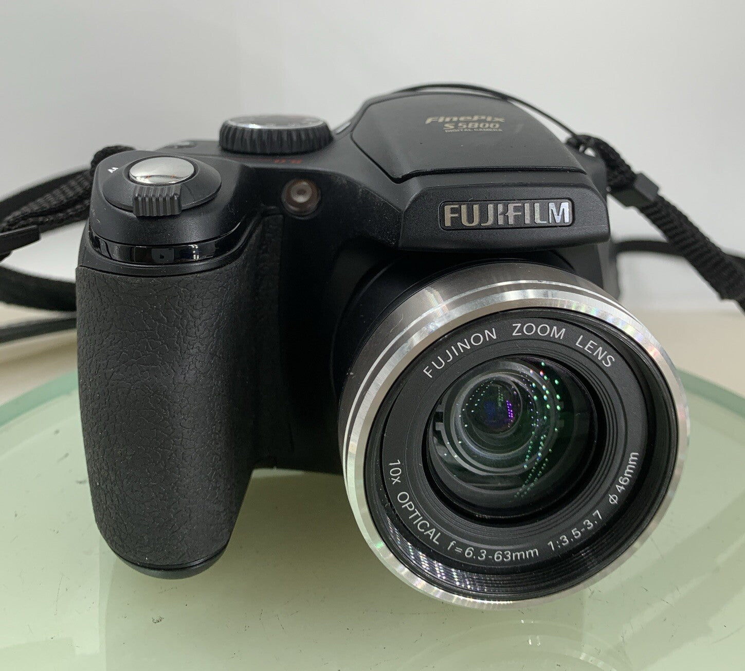 Fujifilm FinePix S5800 COMPACT DIGITAL CAMERA BLACK NOCARD NOCHARGER TESTED - 321