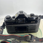 BEAUTIFUL Canon A-1 35mm SLR Camera Body+ FD 50mm f/2.8 FULLY WORKING #7588